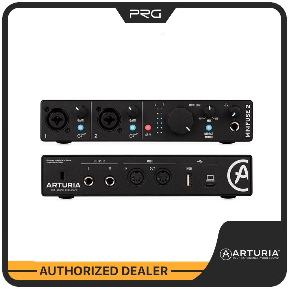 Arturia mini fuse 2 compact usb audio shopee philippines