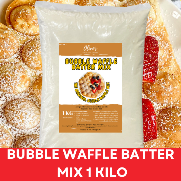 Bubble Waffle Batter Mix 1 Kilo Shopee Philippines