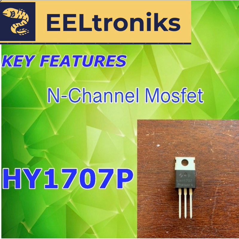 TRANSISTOR HY1707P/HY1707 N-CHANNEL MOSFET | Shopee Philippines