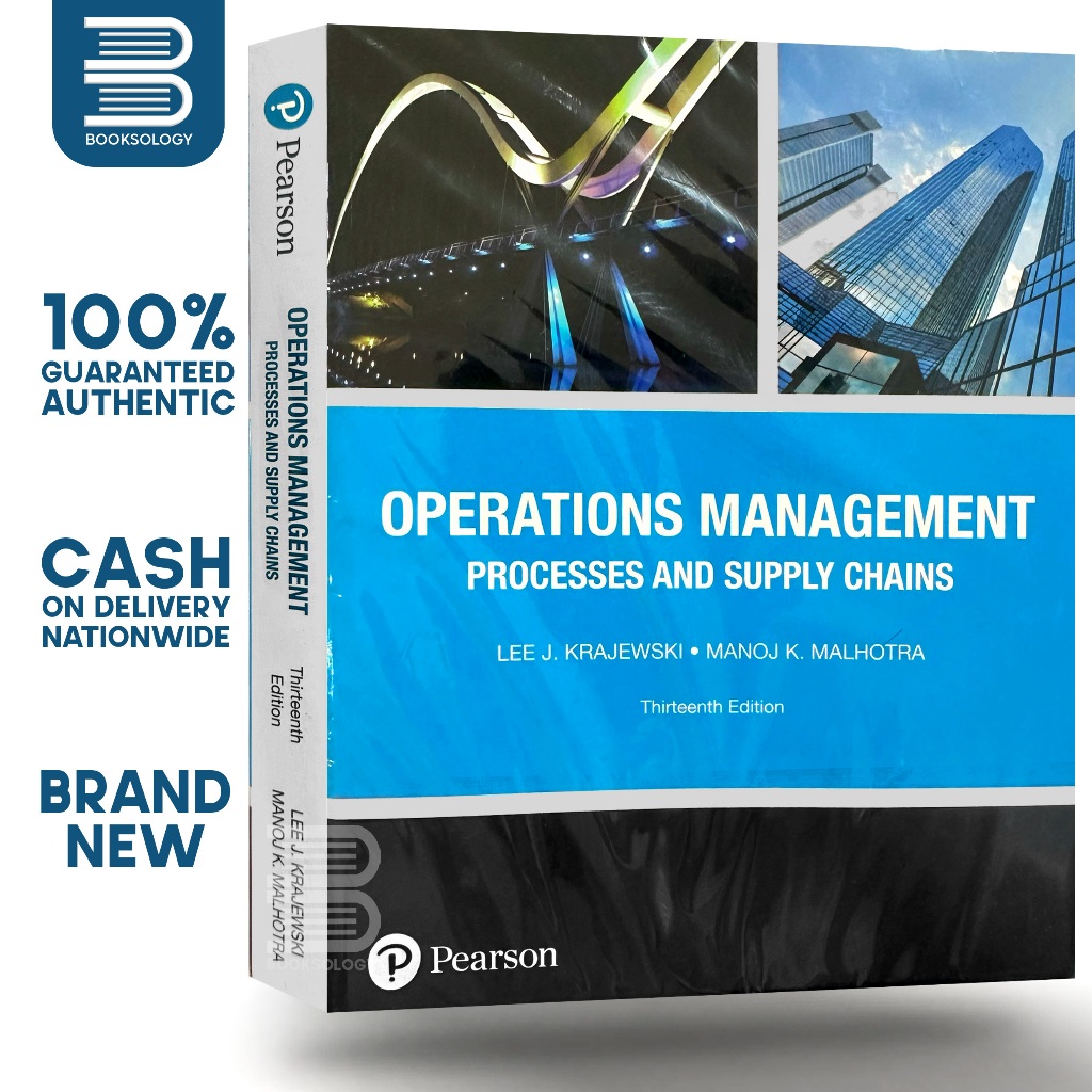 OPERATIONS MANAGEMENT Process And Supply Chains 13th Edition ...