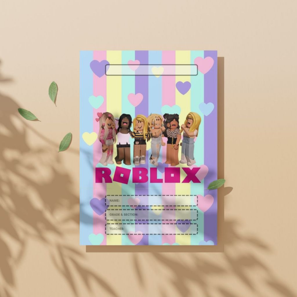 ROBLOX FOR GIRLS CUSTOMIZED NOTEBOOK FOR KINDER TO GRADE 2 | Shopee ...