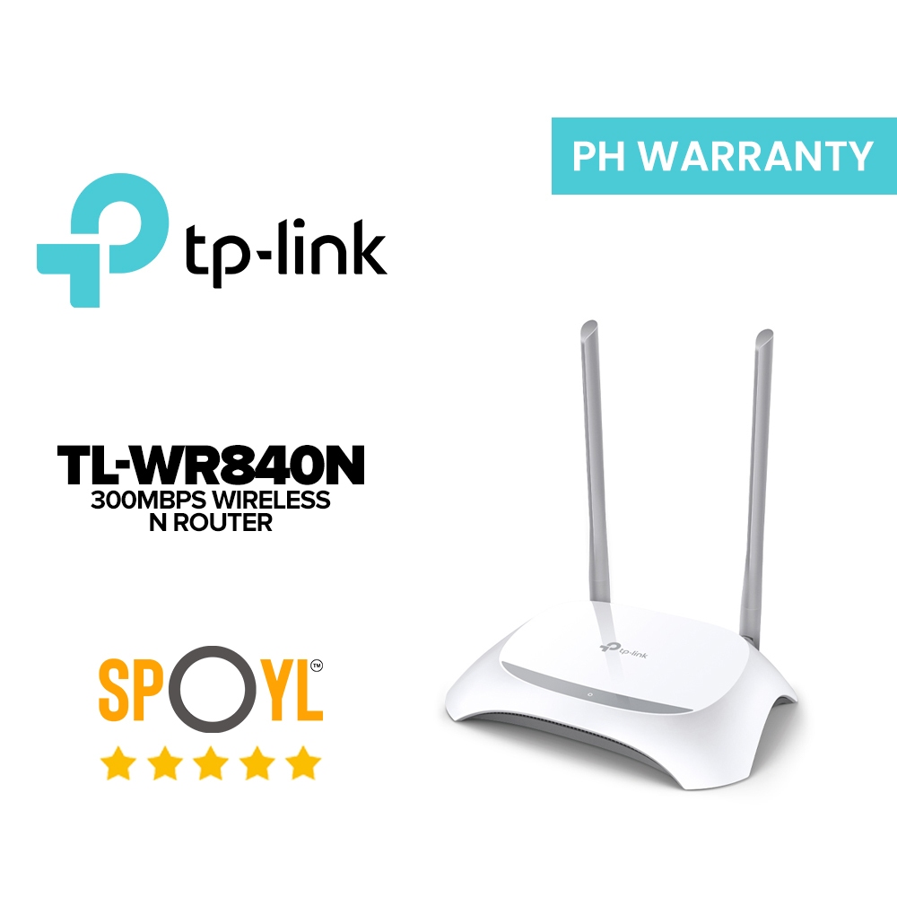 TP-Link TL-WR840N / TL WR840N 300Mbps Wireless N Router | N300 WiFi ...