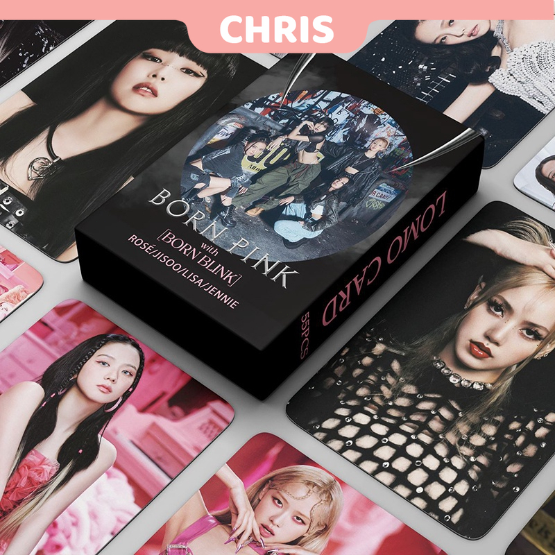 55pcs/box BLACKPINK Photocards Shut Down LOMO Card Collection Card ...