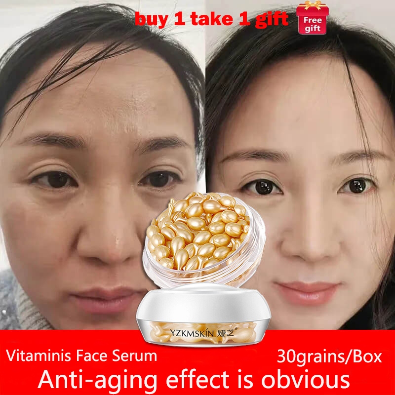 Fullerene Placenta Facial Time Capsule Serum Anti-wrinkle Anti-aging ...