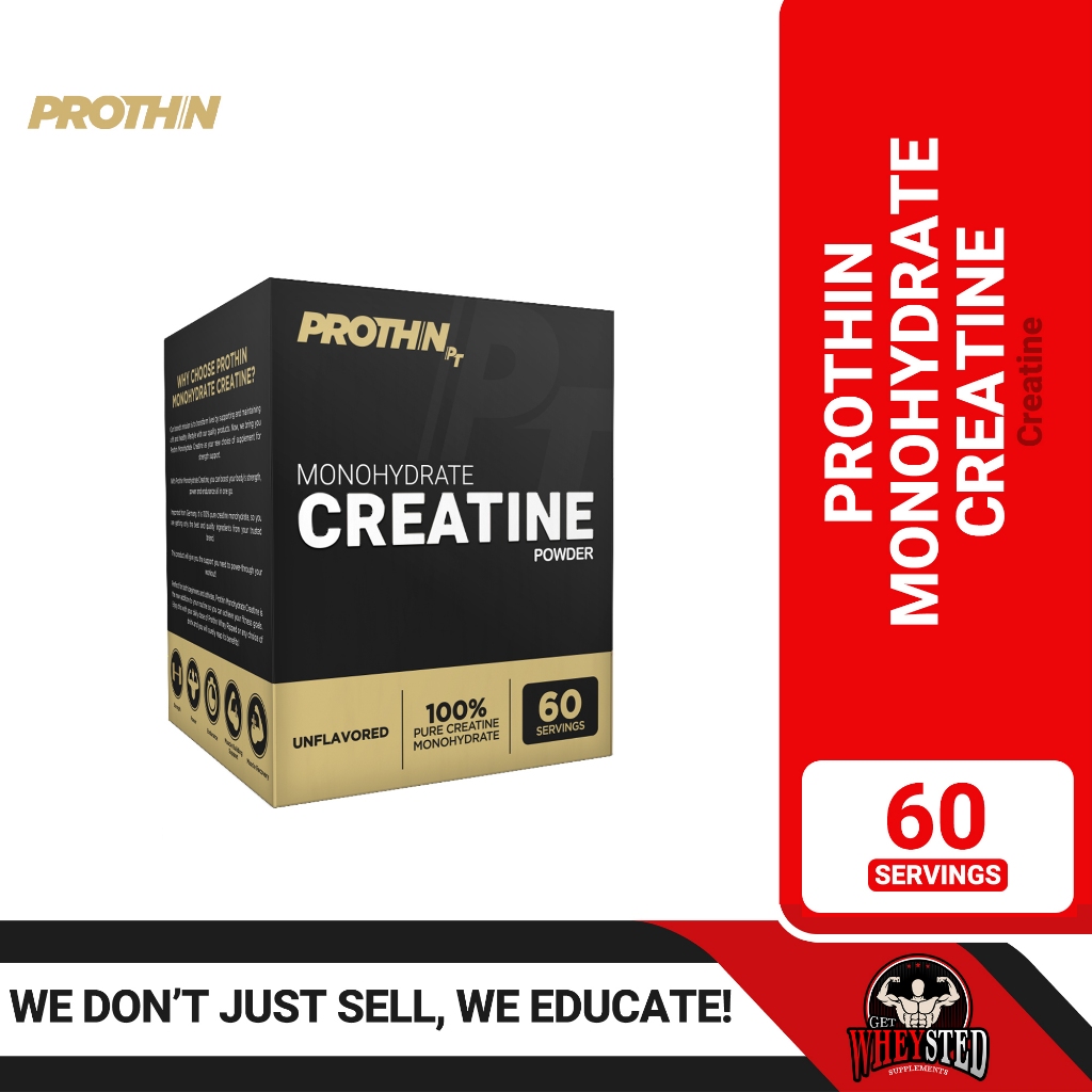 Prothin Monohydrate Creatine Powder | Shopee Philippines