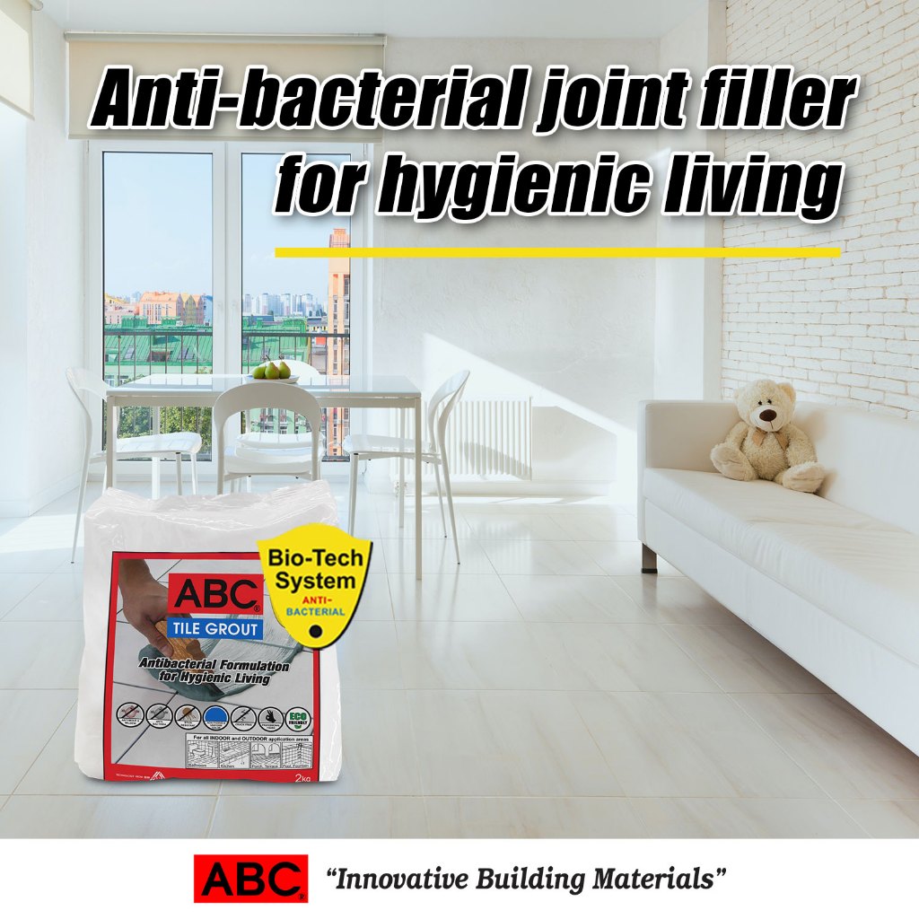 ABC Tile Grout Bio-tech Anti-Bacterial Joint Filler 2kg | Shopee ...