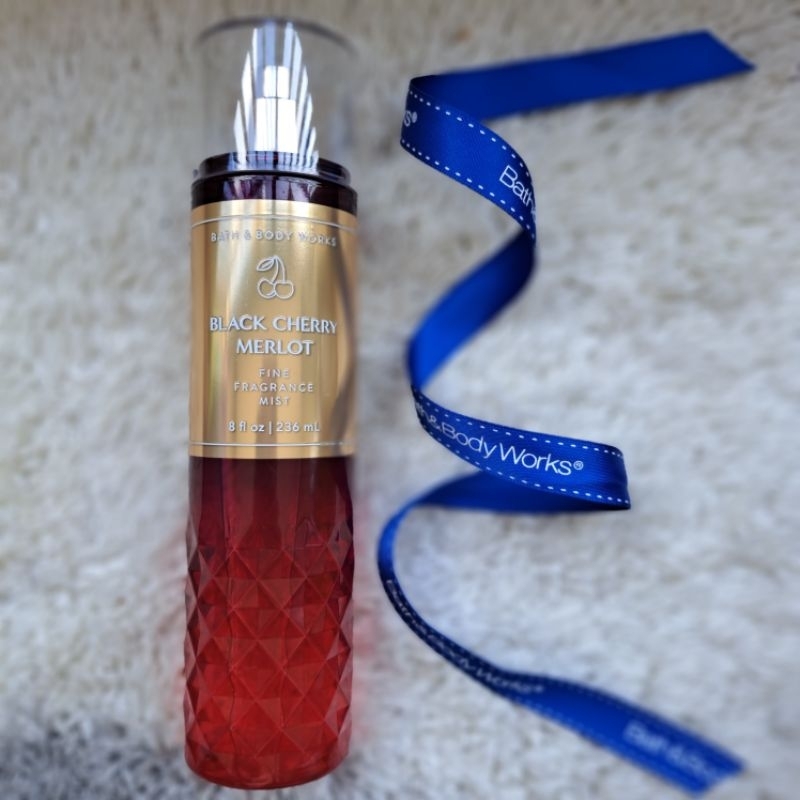 Original Bath & Body Works USA Black Cherry Merlot Fine Fragrance Mist ...