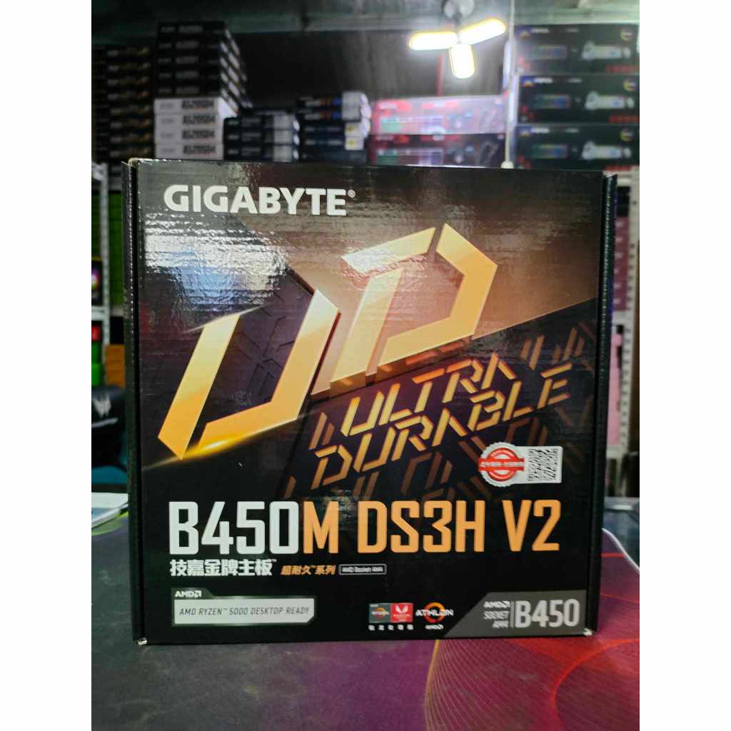 Gigabyte B450m Ds3h V2 Motherboard Brandnew Shopee Philippines 3405