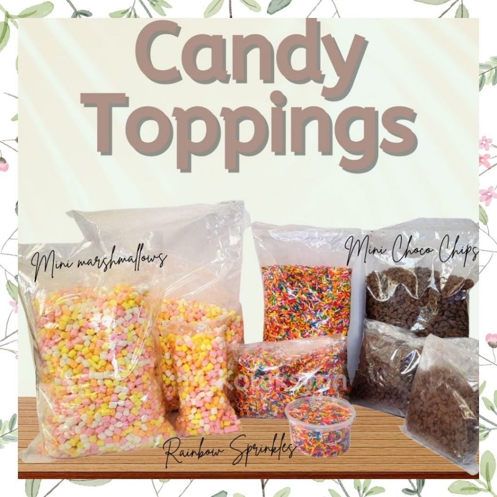 Mini Marshmallow Candies for Assorted Color 100g