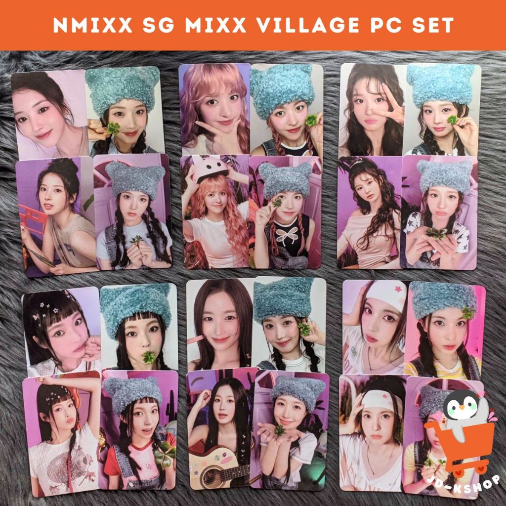 NMIXX Season's Greeting 2024 Mixx Village Official Photocard Set w/ Withmuu POB Shopee Philippines