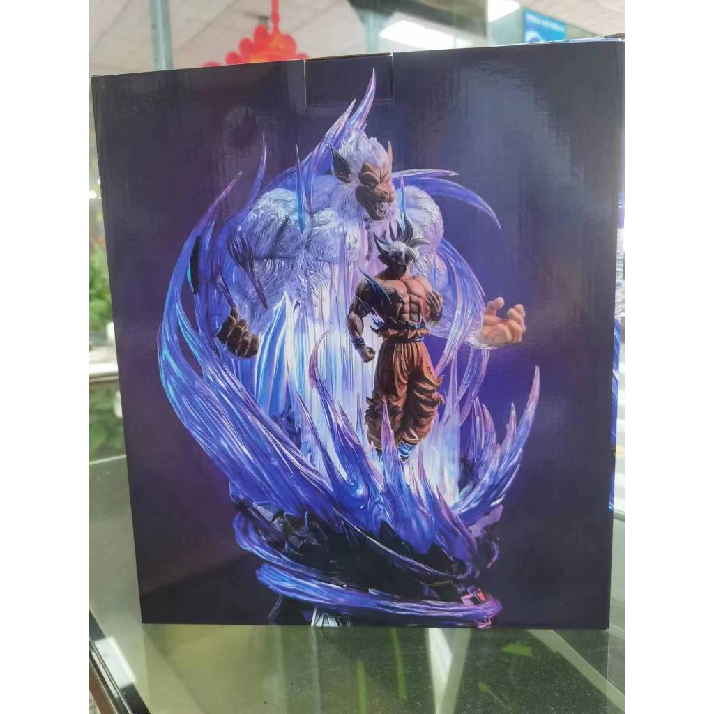 Little akiba anime Dragon ball z goku UI figure model toy with box and ...