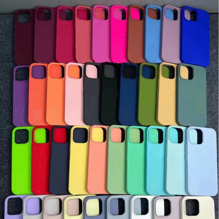 With LOGO Premium liquid silicone shockproof case for iphone 6 7 8 plus ...