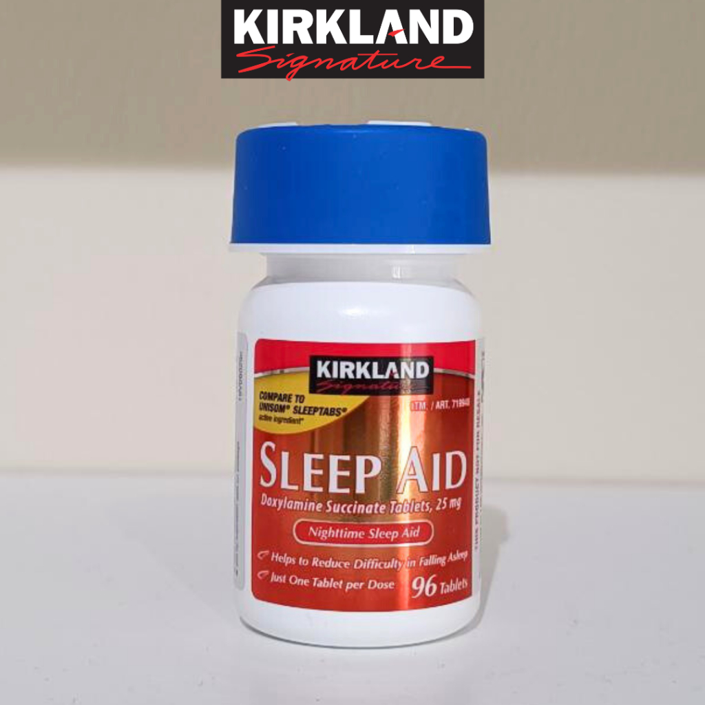 Kirkland Signature Sleep Aid 25mg 96 Tablets Shopee Philippines