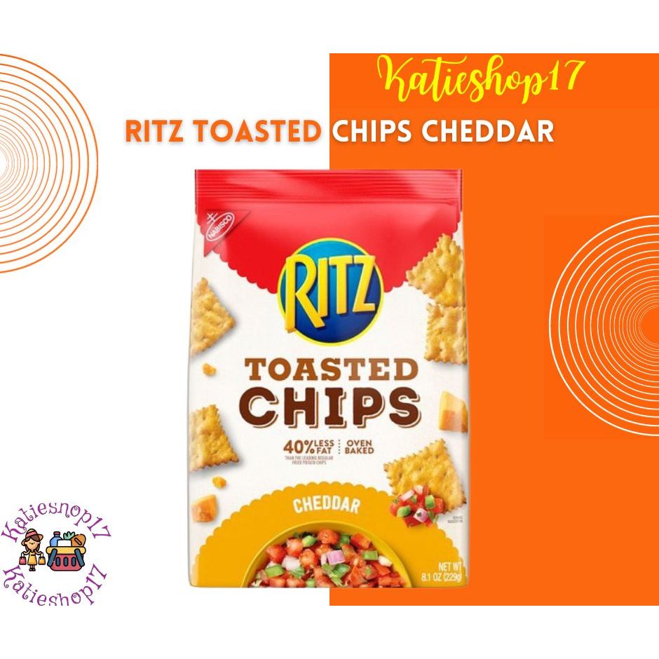 Ritz Toasted Chips Cheddar | Shopee Philippines