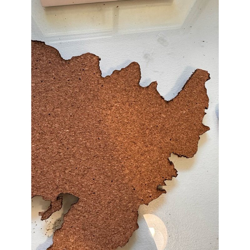Handcrafted Philippine Cork Map Shopee Philippines