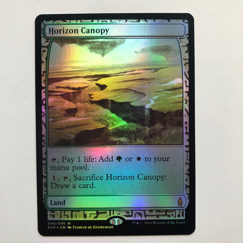 MTG Proxy Playtest Card - Horizon Canopy (EXP) Foil | Shopee Philippines