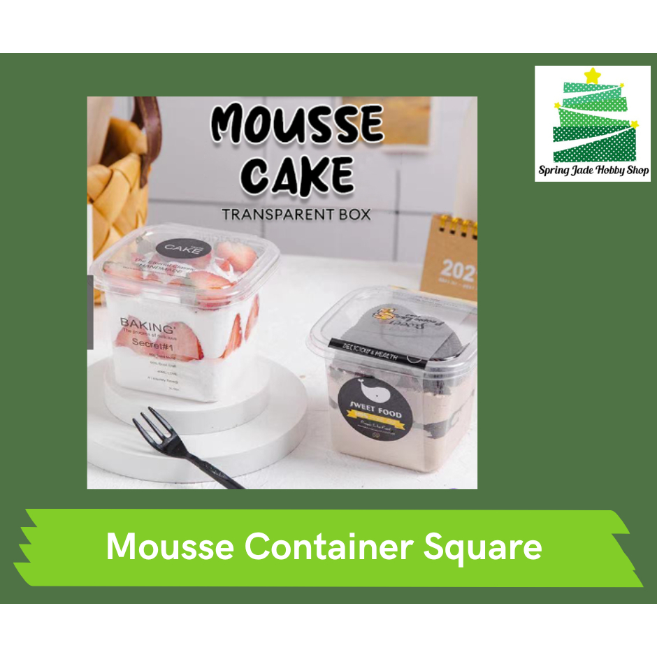 Spring Jade: Round Square Oval Deli Salad Mousse Cake Pudding Container ...