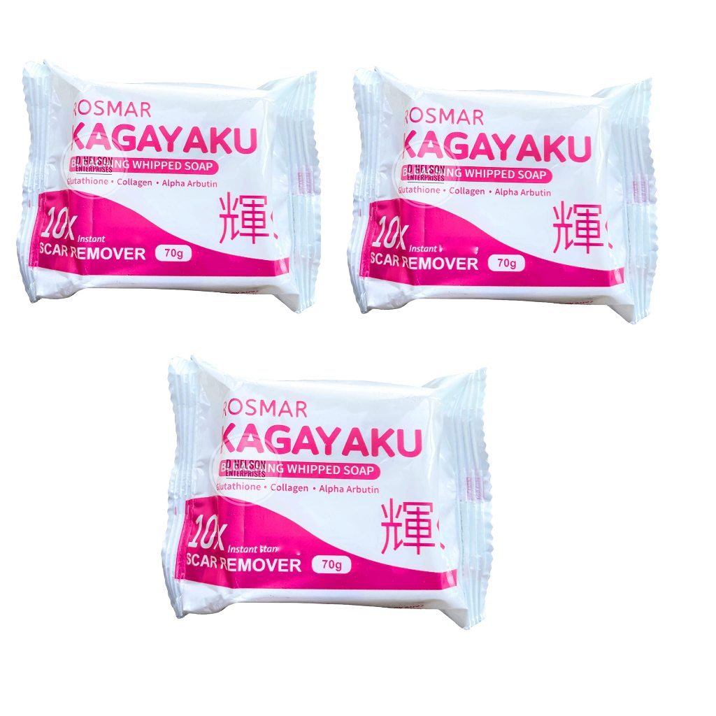 Original 10PCS Rosmar Kagayaku Soap Effective Whitening Soap Fda Approved  Authorized Distributor | Shopee Philippines