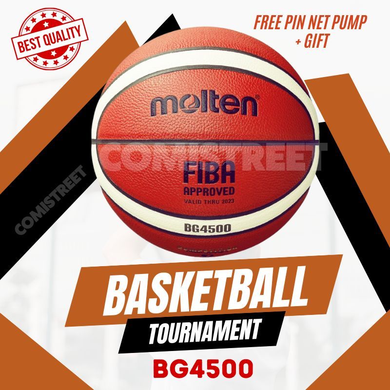 Molten BG4500 Basketball – Größe 6, FIBA-zugelassen, Aus Premium-Verbundleder, Für Indoor-Spiele
