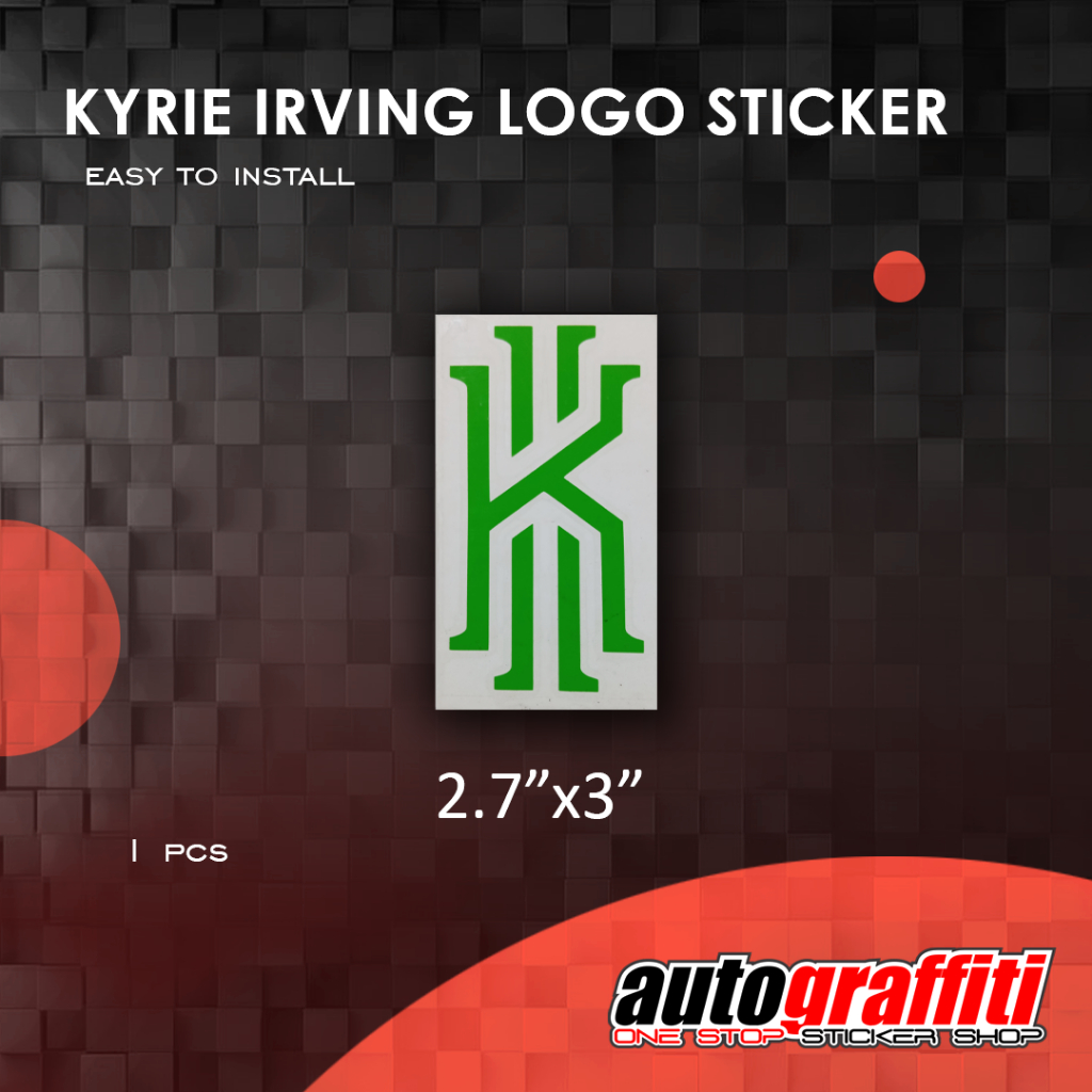 Kyrie irving logo green hotsell