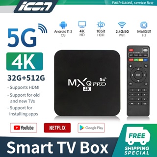 Smart TV BOX 5G MXQ PRO 4K 2+16GB ANDROID 11.1