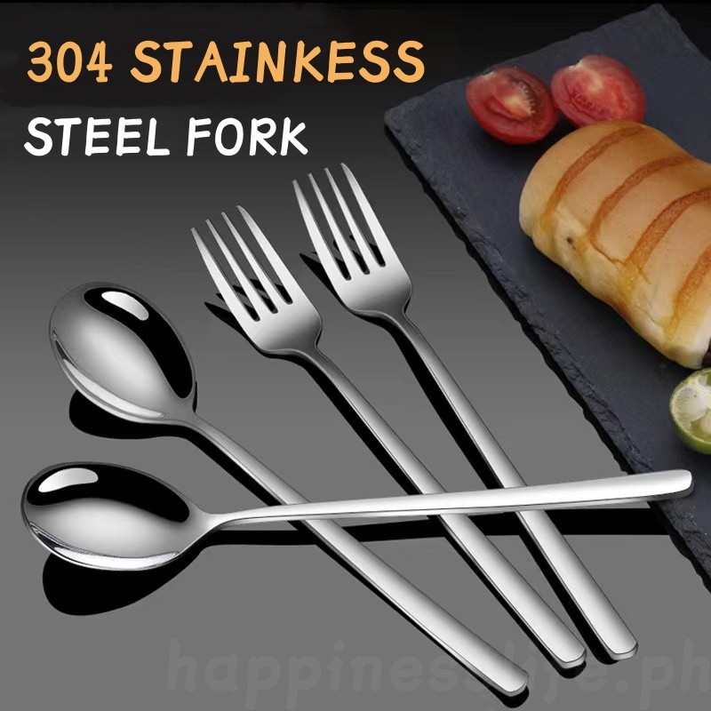 1PCS Korean Cutlery Korean Style Flatware Stainless Steel Dining Spoon Fork Korean Knife