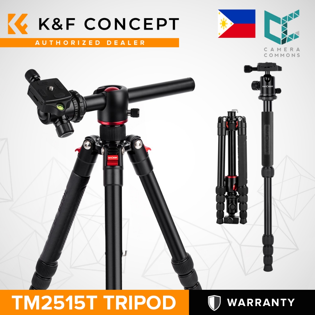 K&F Concept TM2515T Tripod Monopod Kit 60 inch for DSLR Cameras 60 ...