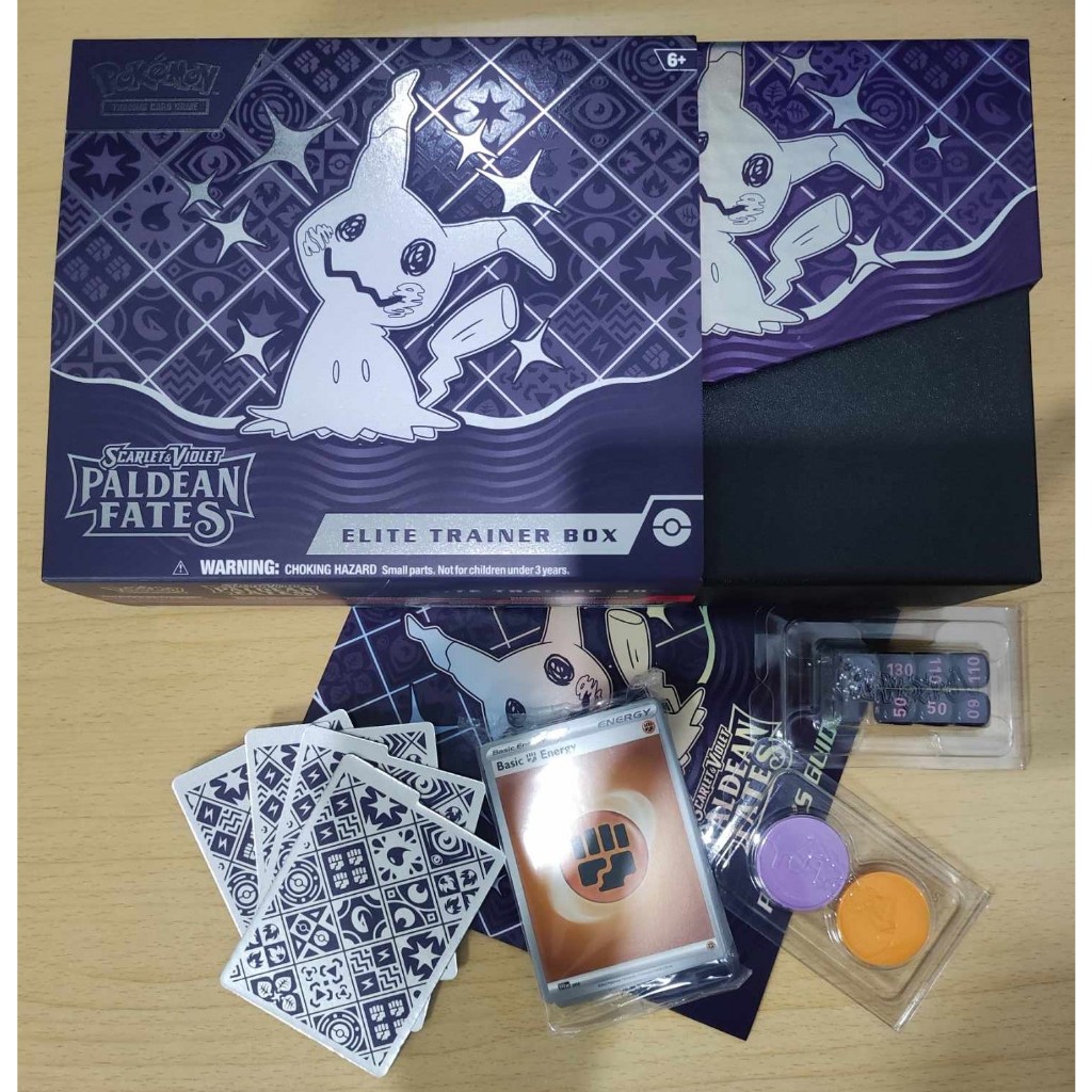 Pokemon TCG: Empty Elite Trainer Box ETB Card Container Storage ...