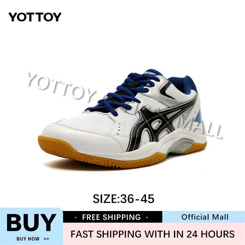 YOTTOY Unisex Sports Shoes Volleyball Shoes Badminton Shoes Breathable Outdoor Training Shoes Shopee Philippines