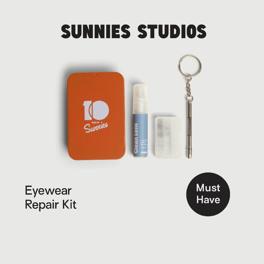 Sunnies Studios Repair Kit (Eyeglass Cleaner Spray Set Repair Kit and Cloth) Shopee Philippines