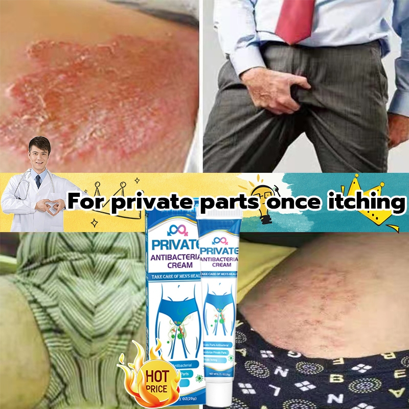 Private Antibacterial Cream Eczema Ointment Inner Thigh Private Itching