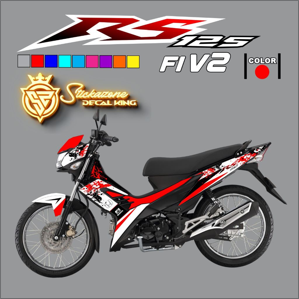 Honda rs 125 fi red hotsell