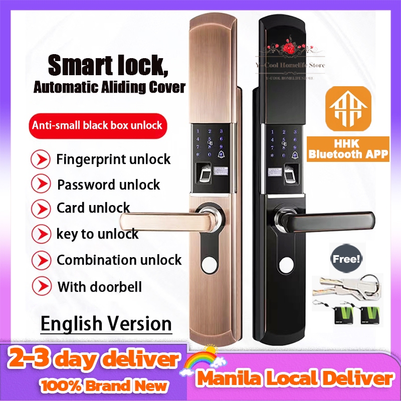 Smart Lock Fingerprint Passcode Door Lock Shopee Philippines