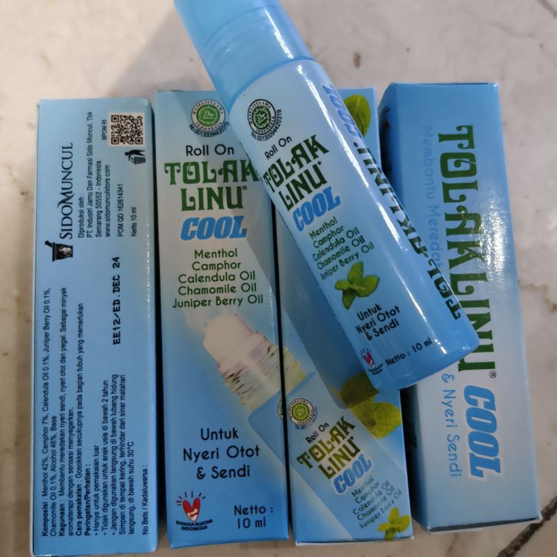 Tolak Linu Cool Roll on Untuk nyeri Otot 10ml Halal | Shopee Philippines