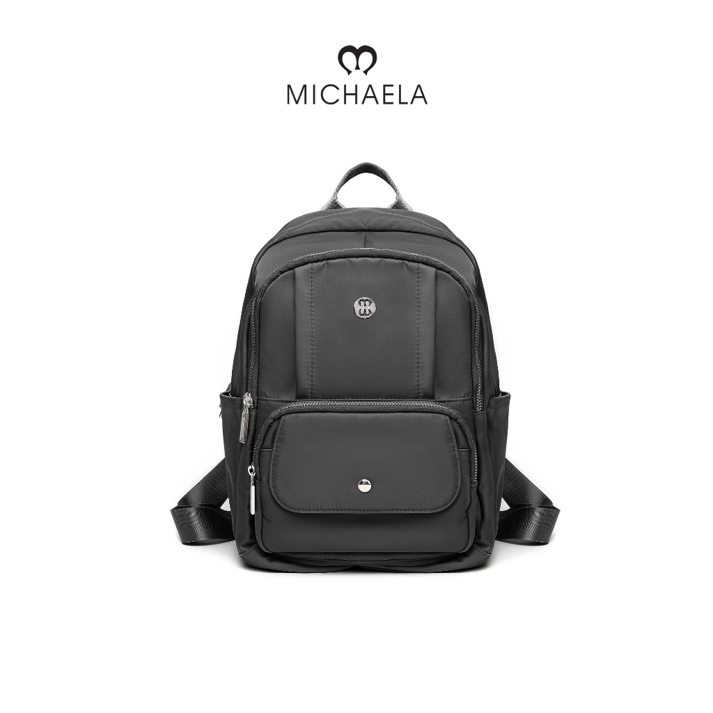 MICHAELA Minimalist Backpack with Cushioned Pad Thicken Recycled