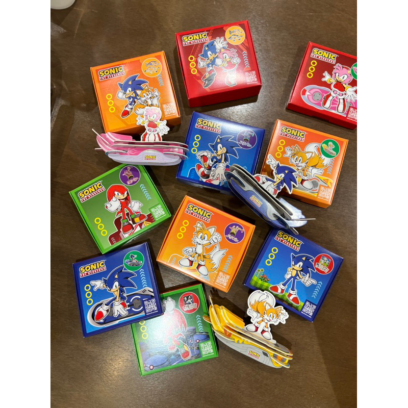 McDonalds Sonic the hedgehog Happy Meal Toys (Sonic McDonalds Toys) Shopee Philippines