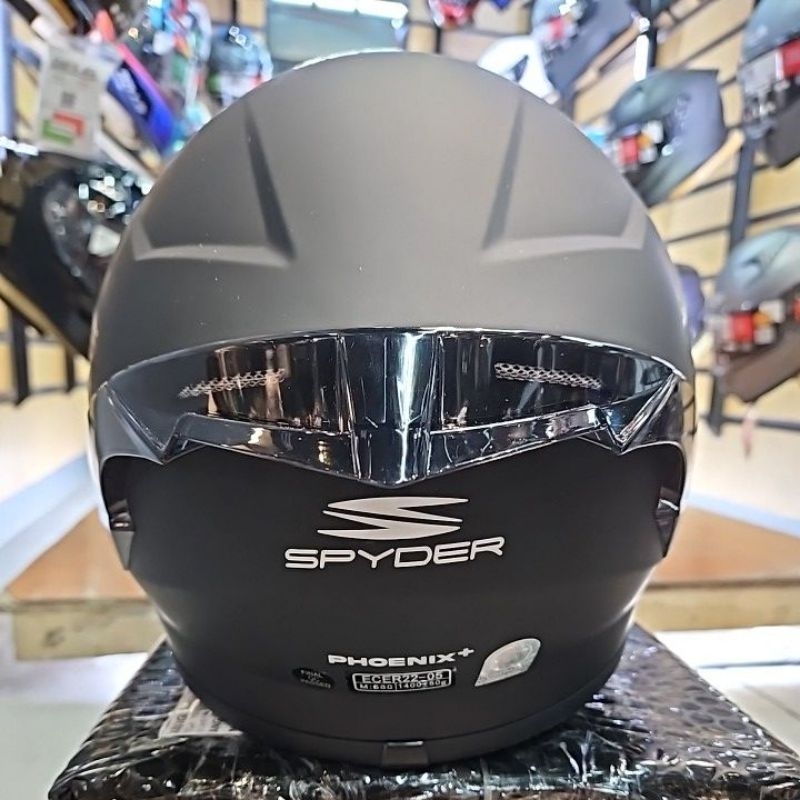 Spyder phoenix+ plain color fullface helmet | Shopee Philippines