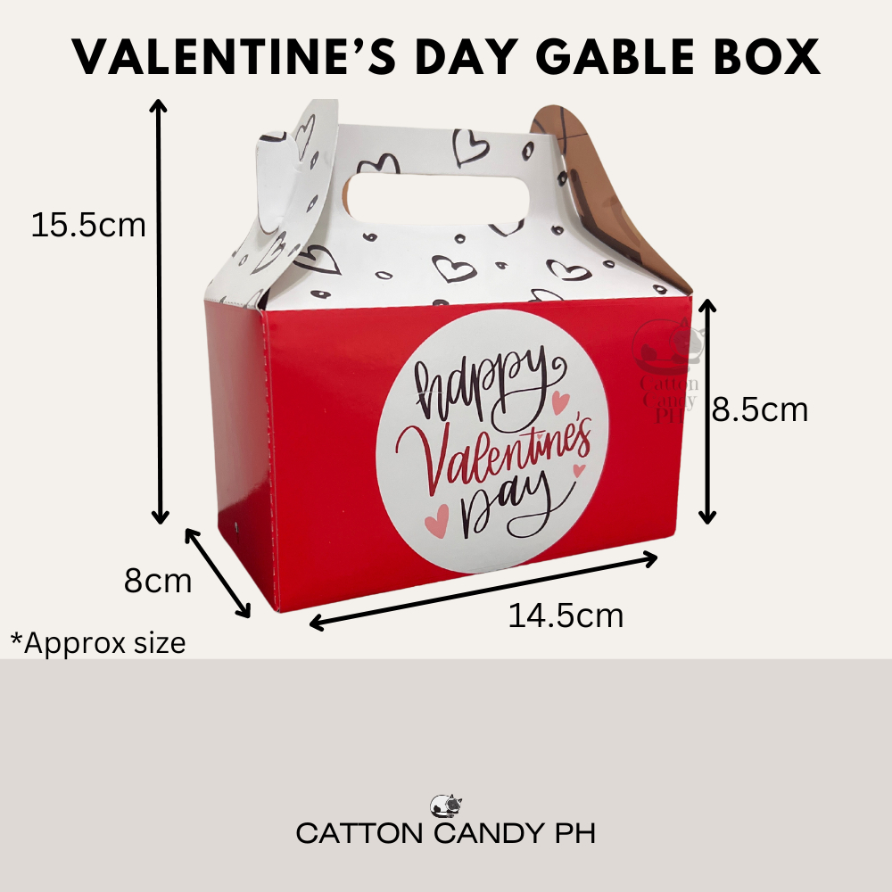 Valentines Day Gable | Donut | Munchkin | Gift Favor Party Loot Box |  Shopee Philippines