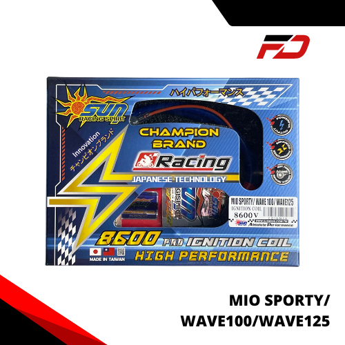 Ignition Coil for Wave 125, Wave 100, Mio Sporty Sun Racing Shopee