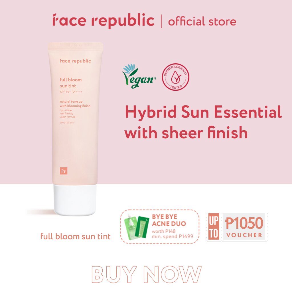 Face Republic Full Bloom Sun Tint SPF50+ PA++++ 50mL [ Reef Safe