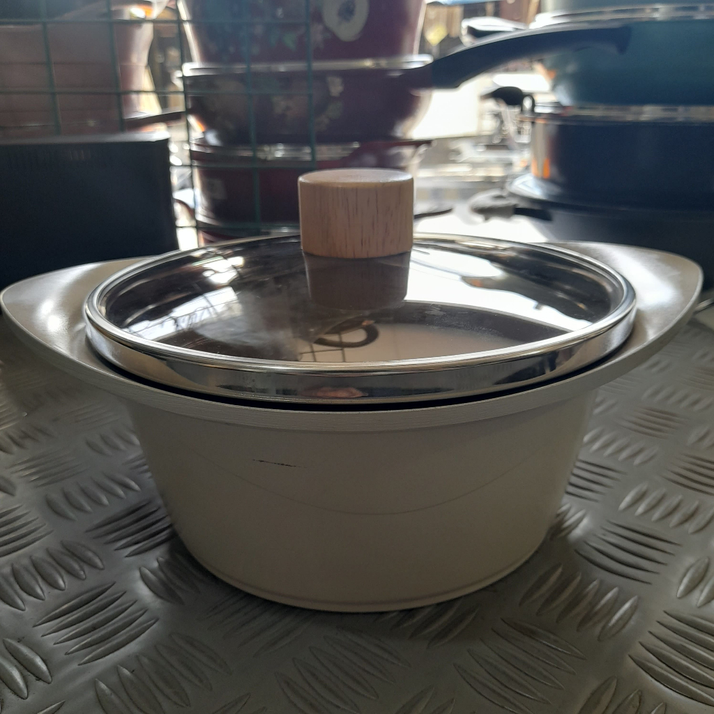 20cm 2.5L Queen Sense Non-stick Induction Ceramic Coating Small-sized ...