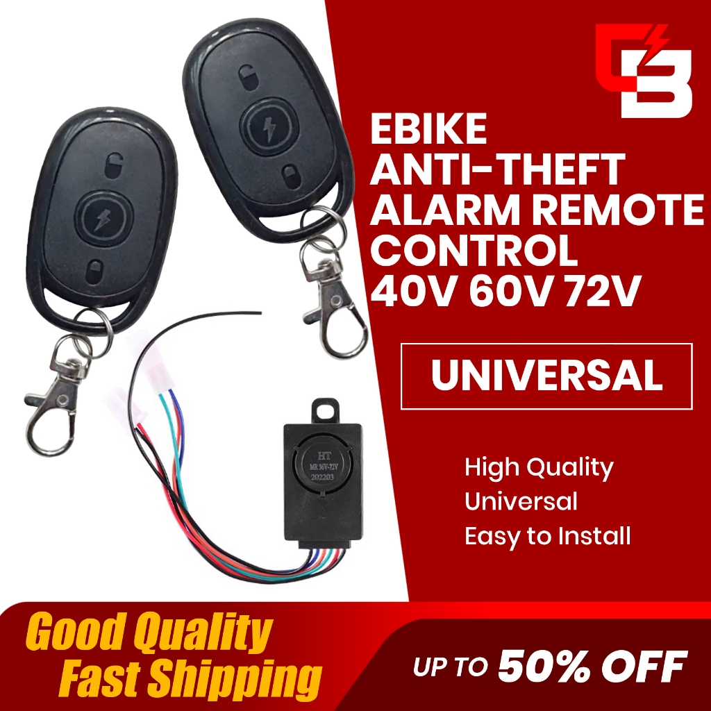 Ebike bicycle Alarm AntiTheft Bodyguard Device Remote Control Lock