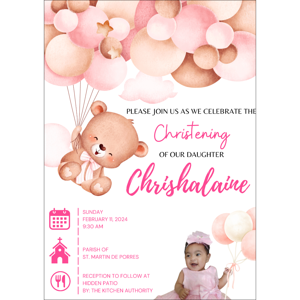 Invitation Layout only soft copy | Shopee Philippines