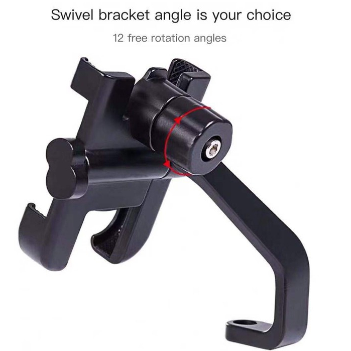 Black C2 Alloy Motorcycle Holder 