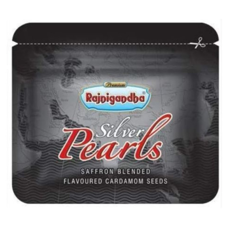Rajnigandha Silver Pearls Flavoured Cardamom Seeds Spice Mouth