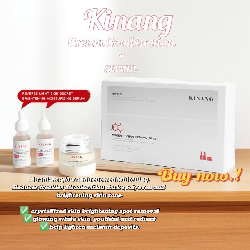 Kinang Whitening Spot Removal Set (PIGMENTATION, DULLNESS, RESTORATION ...