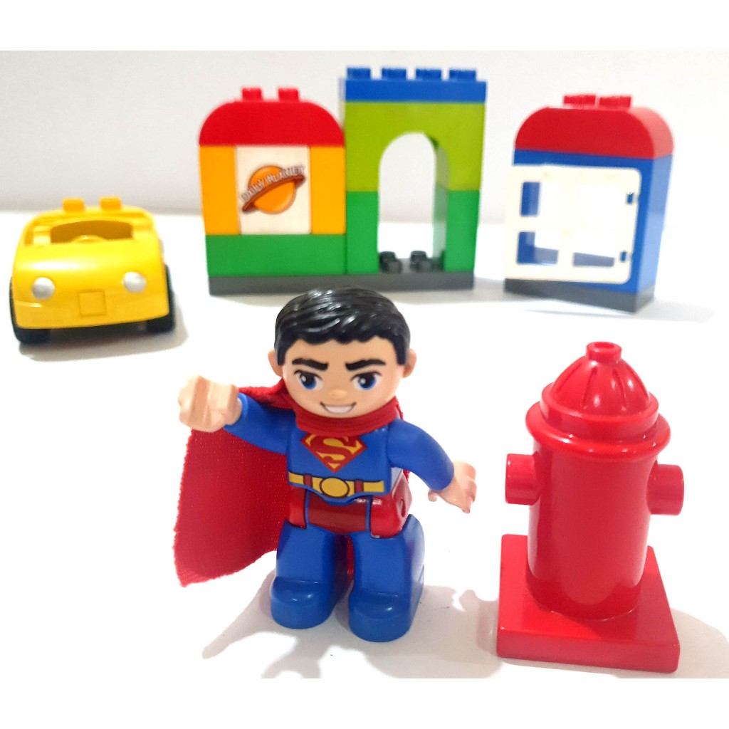 Superman Figure Lego Duplo Super Heroes Superman Rescue - Main Image