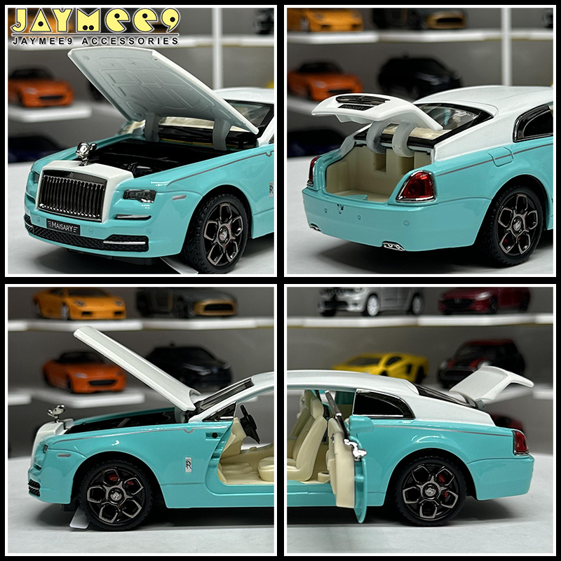 Die Cast Rolls Royce Wraith Spectre 1:32 Scale CAR MODEL Toy Ornaments ...