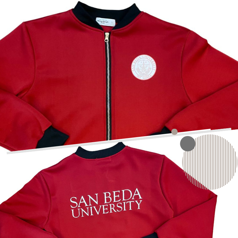 SAN BEDA University Bomber Jacket UNISEX | Shopee Philippines