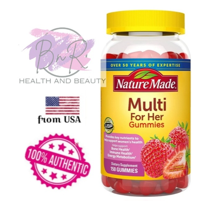 Nature Made Multivitamin For Her, Multivitamin for Daily Support, 150